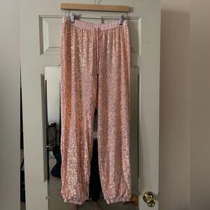 Victoria's Secret Pink Sequin Pants
